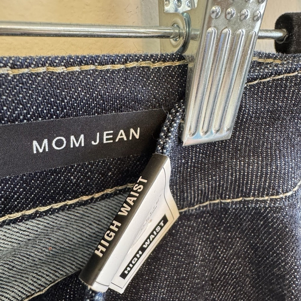Judy Blue Mom Jeans Dark Wash High Rise Denim JB88273 Navy Blue Women's 7/28 NWT - Picture 6 of 10
